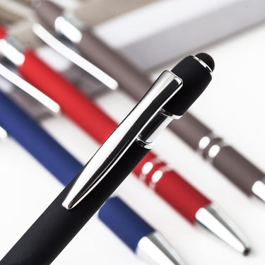 Premium Quality Stylus Tip Metal Ballpoint (Blue) 1pc